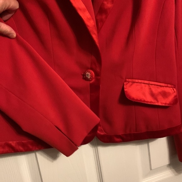 Latina Life fitted red blazer jacket Size 6 - Picture 6 of 11